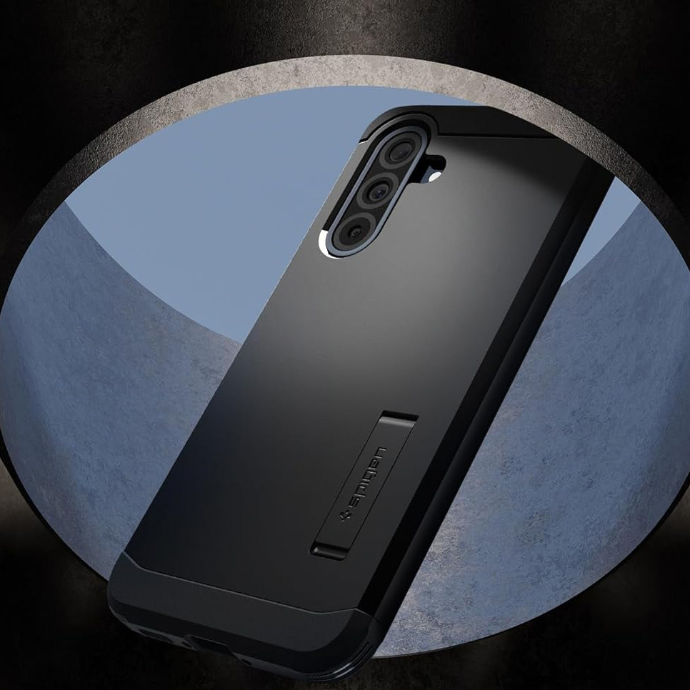Etui Spigen Tough Armor do Samsung Galaxy A36 5G, czarne